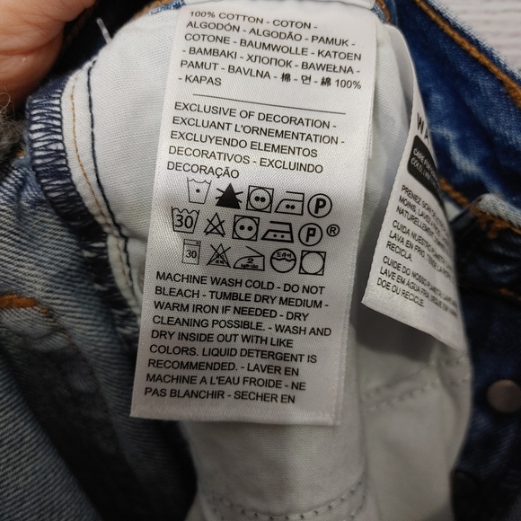 Levi's High Rise Blue Jeans for Women - Picture 9 of 14